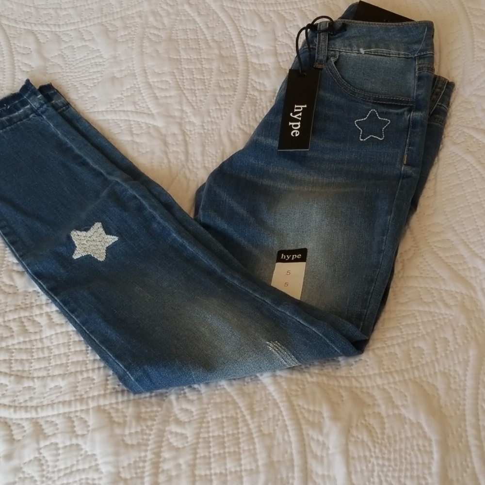 Hype Skinny Jeans w/ Stars
